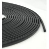 Trim-Gard 5/16" x 50' Roll Trim-Gard U-Style All Black Door
