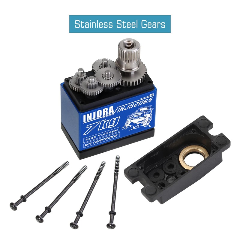 INJORA 7KG 2065 Digital Servo Waterproof High Voltage Sub-Micro Shift