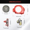 Electric Starter Motor Kit,Electric Start Kit Flywheel Starter Motor Engine
