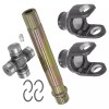Caltric Rear Propeller Drive Shaft W/ Yoke Kit For Suzuki