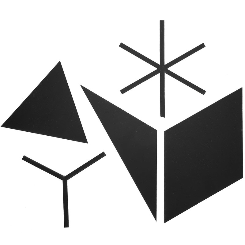 Mirror Wall Stickers Waterproof DIY Acrylic Wall Decals for Living