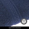 Homescapes Turkish Cotton Bath Towel Navy Blue Very Soft and