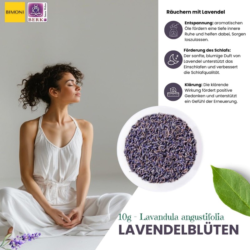 Berk Lavender Blossoms 10 g - Scented Woods, Herbs, Flowers