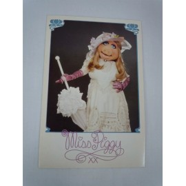 1983 The Art Of The Muppets Miss Piggy Henson Associates Postcard