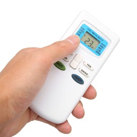 Cuifati Universal Remote Control Replacement for Air Conditioners TCL/Pioneer/Airton etc, Air Conditioners Accessories AAA Powered by (White)