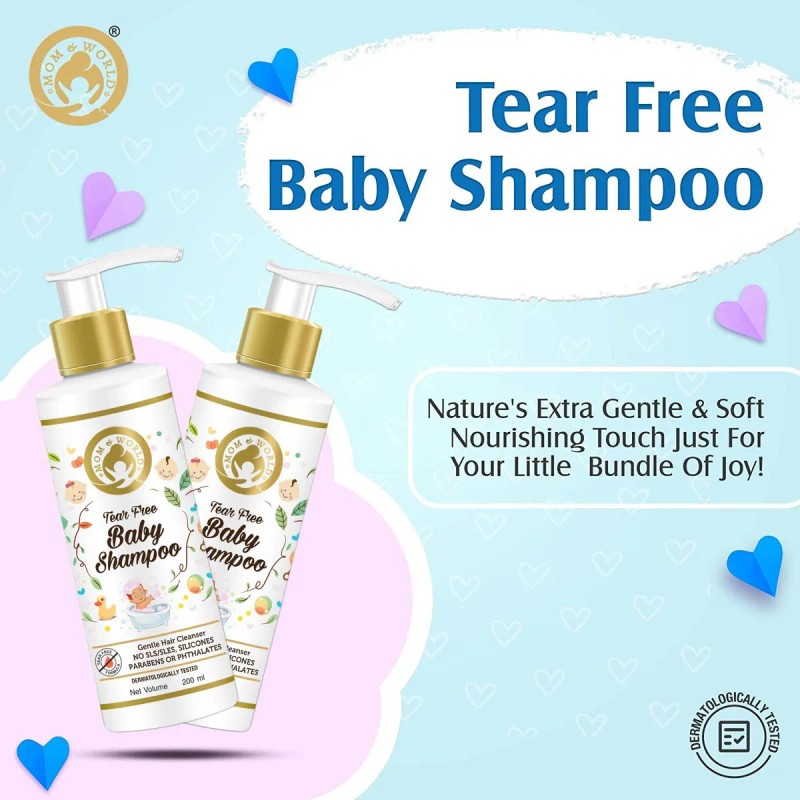 Shampoo Para Bebés Sin Lágrimas Con Aceite De Argán Orgánico