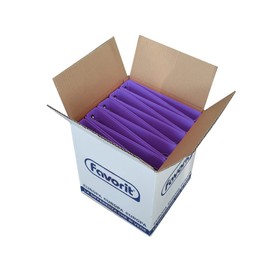 Favorit Sprint Cardboard Ring Binder 22 x 30 cm 4 Round Rings 30 mm Light Blue