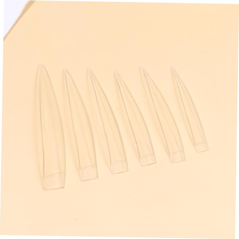 Healeved 12 Styles Long Fake Nails Strong Artificial Nails Extension
