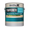 INSL-X TuffCrete Waterborne Acrylic Concrete Stain Paint, White, 1 Gallon