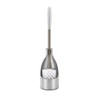 Polder Toilet Bowl Cleaner Scrubber Brush & Holder Caddy Set,