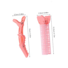 FOMIYES 4pcs Hair Volume Clips for Women Hair Root Fluffy Clip Set Large Roller Clips for Bangs Curler Roller Hair Volume Enhancers Hair Tools