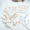 Kakonia 66 Pcs Ear Cuff Earrings for Women Non Piercing,