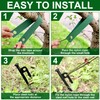 3 Pack Tree Stakes and Supports 15.7 Inch Heavy Duty