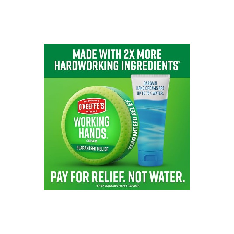 O'Keeffe's Working Hands Hand Cream, 1 Ounce Tube, (Pack of