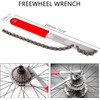 Freewheel Bike Chain Whip Bike Chain Tools Kit, Sprocket Remover/Chain
