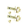 Pack of 2 Heavy Duty Electro Brass 2.5 Inch Fire