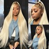 Ombre Blonde Lace Front Human Hair Wig 180% Density 1B613