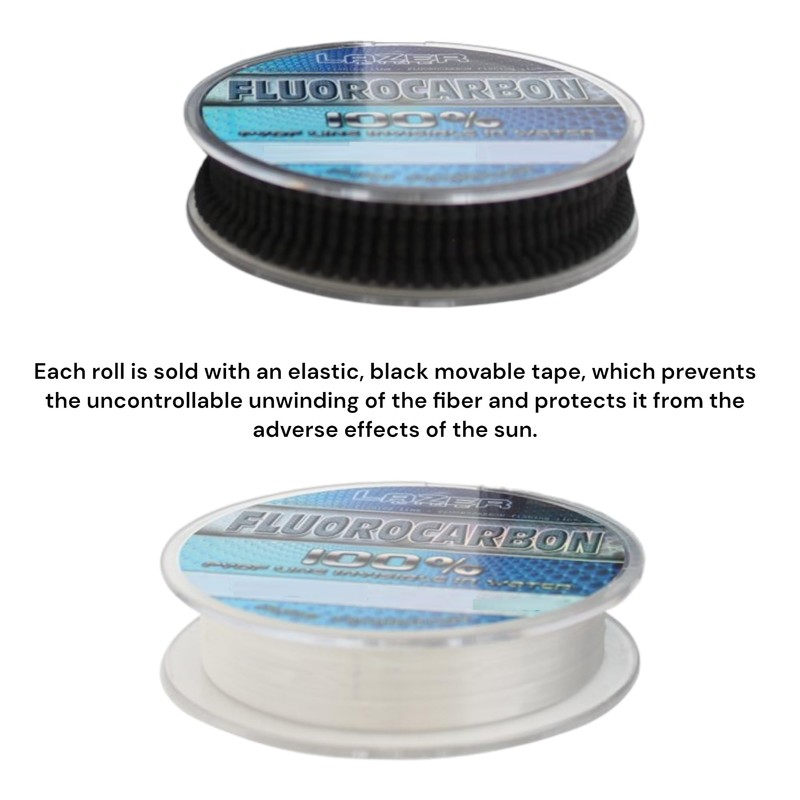 LAZER LINE Fluorocarbon Fishing Line 100 m Diameter 0.16 mm
