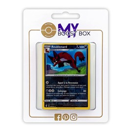 my-booster SWSH045-FR25-MB-048 Roublenard (Gaunux) 048/072 Holo or Reverse (Random) -Myboost X Epée et Bouclier 4.5 Destinées Radieuses, Box of 10 French Pokémon Cards