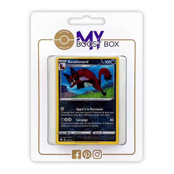 my-booster SWSH045-FR25-MB-048 Roublenard (Gaunux) 048/072 Holo or Reverse (Random) -Myboost