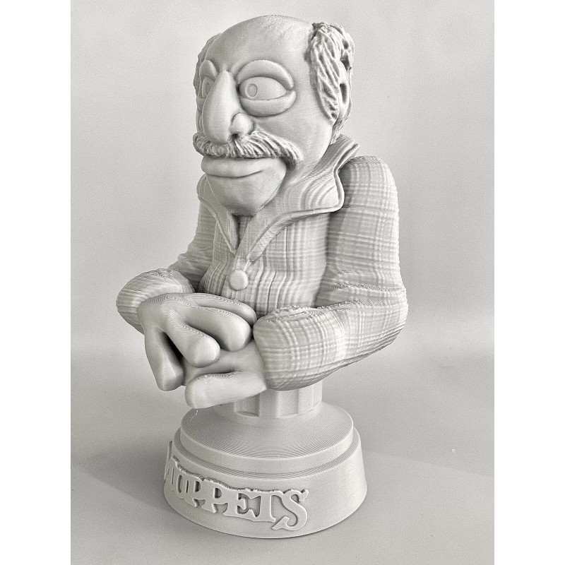 The Muppets Show Waldorf 3D Printed Bust 7.2 Inches