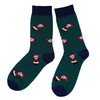 Weri Spezials Men's Cotton Christmas Socks - Colourful Socks with