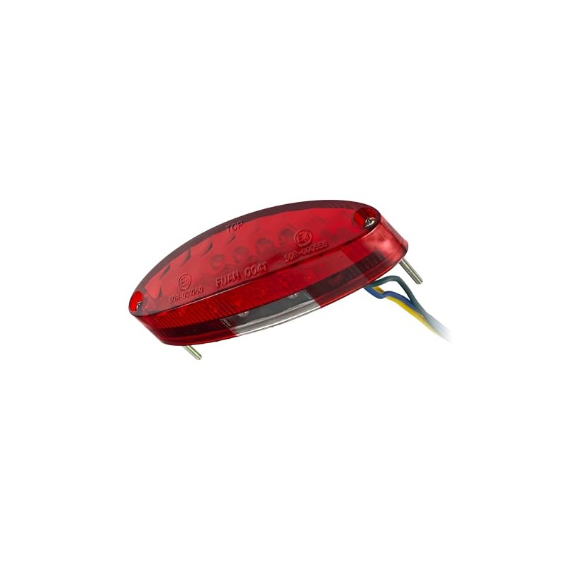 Shin Yo LED-Ruecklicht NUMBER1, rot, mit Nr.Schild-Bel.