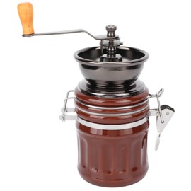 Manual Coffee Grinder Multifunctional Ceramic Coffee Mill European Style For Coffee Lovers Hand Bean Coffee Grinder Mill With Wooden handle Easy To Use