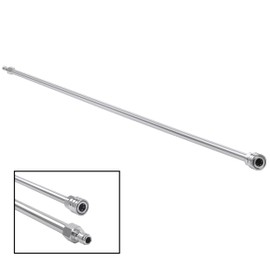 PWACCS 60 Inch Pressure Washer Wand – Power Washer Extension Wand Replacement – Universal Spray Lance for Pressure Washers – 1/4" Quick Connect Fittings – Stainless Steel