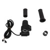 Electric Bike Throttle Grip 4 Lights Half Lock Speed Twist