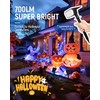 AUDERWIN Solar Spot Lights Outdoor Waterproof 2 Pack IP65, 63