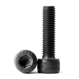 Pack of 80 M4 x 8 mm Allen Screws 12.9 Degree Carbon Steel Cylinder Screws with Hexagon Socket Screws Full Thread Black