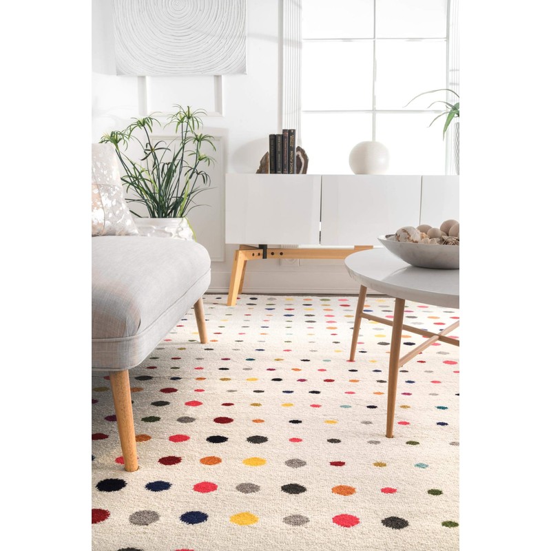 nuLOOM Dorie Dots Area Rug, 5' x 8', Multi
