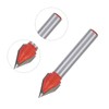 60°CNC Engraving V Groove 3D Router Bits 6x10mm 1/4" Shank