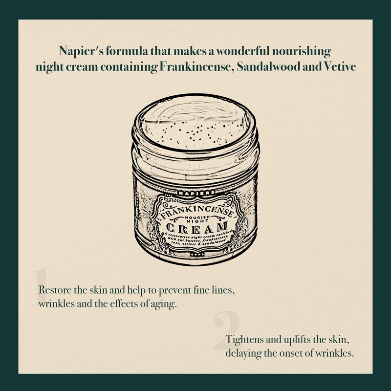Napiers Frankincense Nourish Night Cream for Mature Skin - 60ML