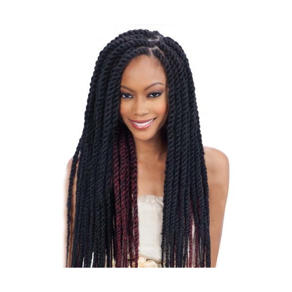 Freetress Equal Synthetic Hair Braids Havana Twist Style Cuban Twist