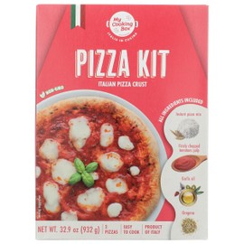 My Cooking Box Pizza Kit, Italian Pizza Crust, Non-GMO, 32.9 Ounce (Pack of 7)