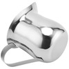 KEILEOHO 8 Pack 3oz Small Metal Pitcher, Stainless Steel Creamer