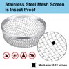 Donext RV Furnace Vent Cover, 2 Pack RV Vent Screen