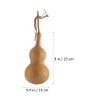 Kisangel Dried Gourd Natural Wu Lou Hulu Feng Shui Fortune