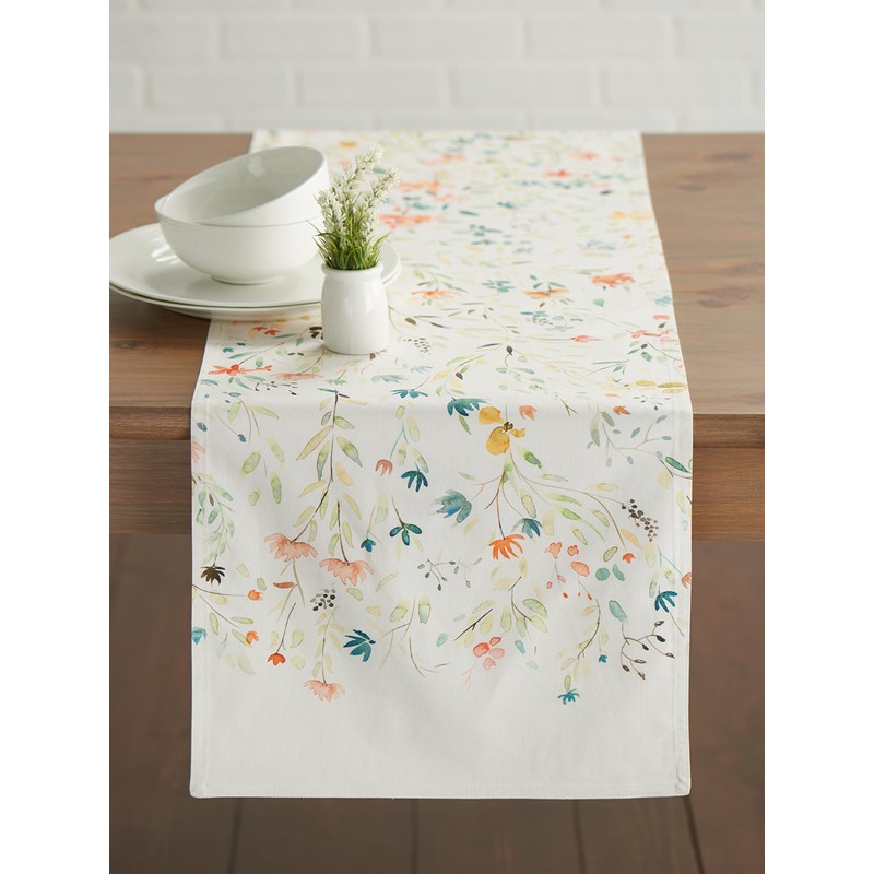 Maison d'Hermine Palatial Paisley 100% Cotton Table Runner for Parties,