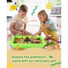 sikmcle Dinosaur Sensory Bin Toy for Kids Dinosaur Toys and