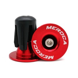 LANODO Bicycle Bar End Caps Road Bike Handle End Caps 1 Pair Non-Slip Lightweight Durable Aluminum
