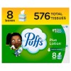Puffs Plus Lotion Facial Tissue: Size 8