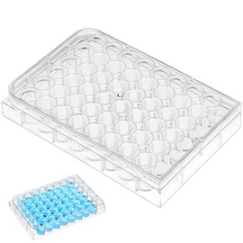 48 Tools Disposable Plates Pill Filler Tray for Capsules Culture Plate for Suite Cub with Cover