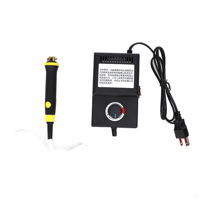 25W Pyrography Pen Machine Kit Set Wood Burning Crafts Tools