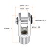 sourcing map Air Cylinder Rod Clevis M10 x 1.25 Internal