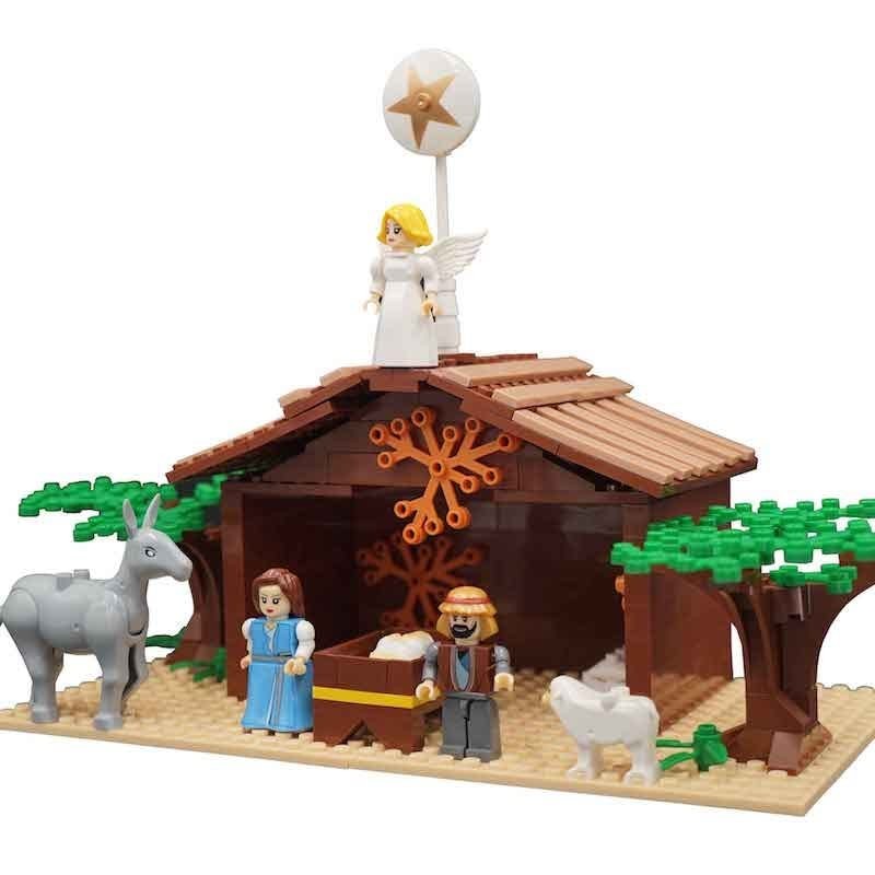 Nativity Bricks Ultimate Play Set - Large Indoor Nativity Scene,