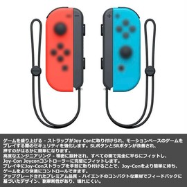 オーディオファン リストストラップ Switch Joycon用 ストラップ 交換用パーツ アクセサリー Joy Con Joy-Conコントローラー用 左右1セット（2個）