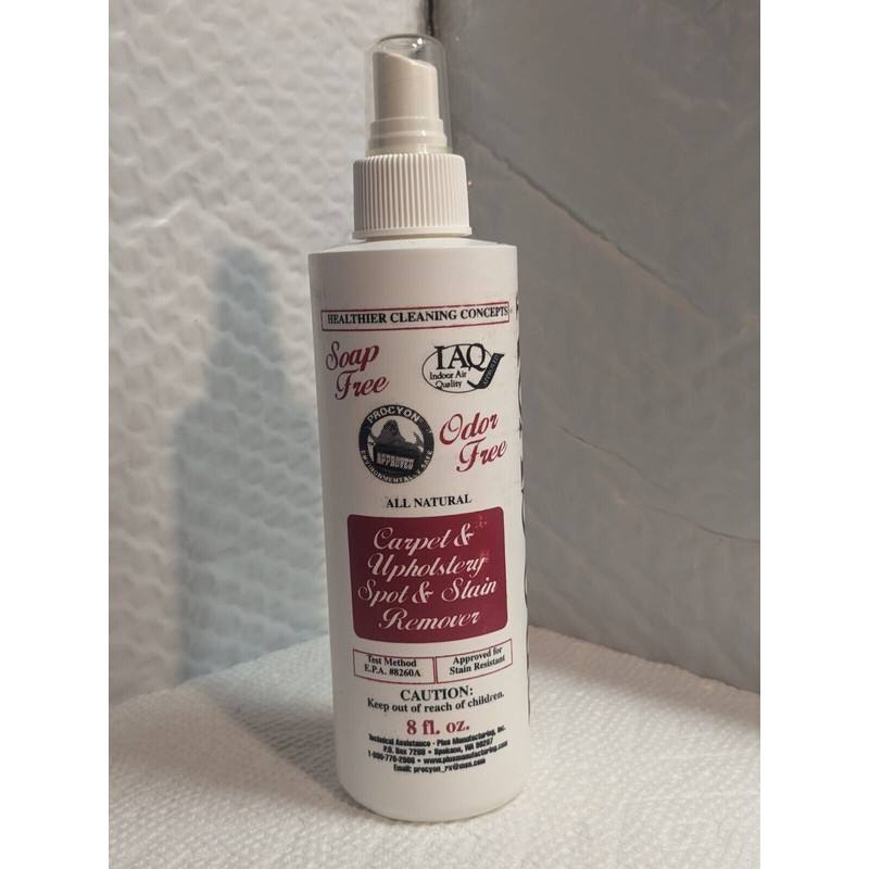 Procyon Carpet Upholstery Spot & Stain Remover 8oz Spray Bottle